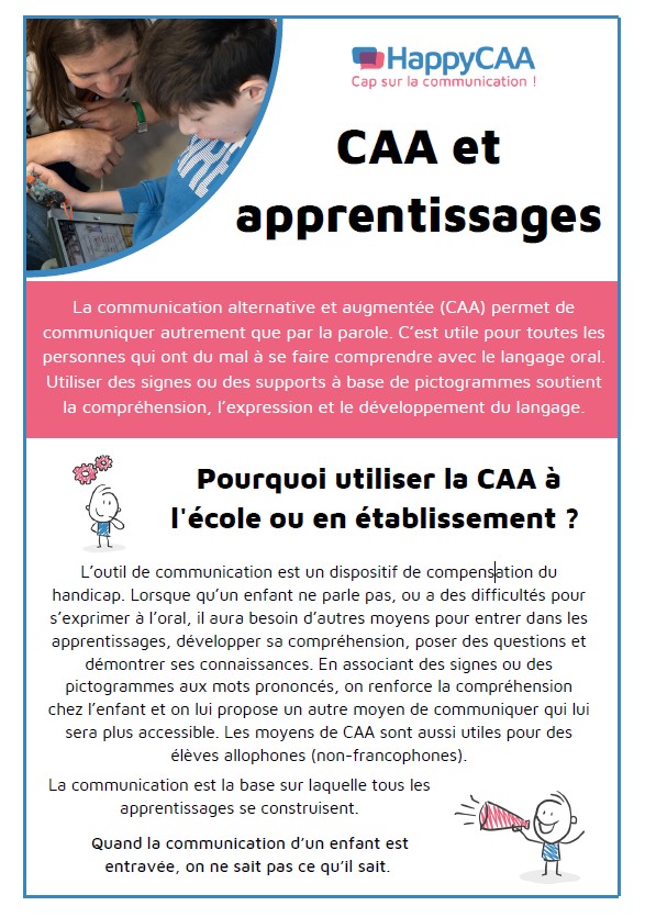 CAA à l'école